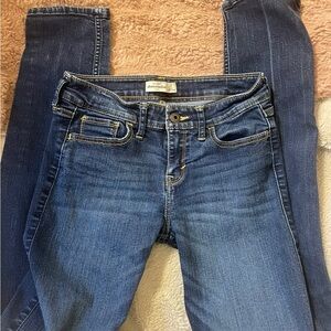 Abercrombie & Fitch Girl’s Blue Skinny Jeans